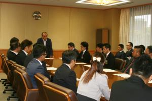 東九州新幹線の整備促進について青年経済４団体による要望１
