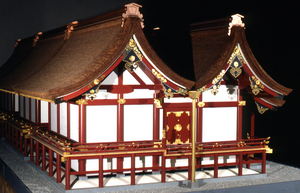 宇佐神宮本殿模型