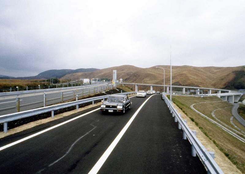 九州横断自動車道　日出ジャンクションが開通