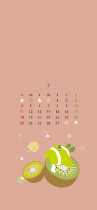 Iphoneカレンダー2月