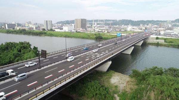 宗麟大橋 開通後の状況