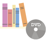 DVD・図書の貸出しイメージ