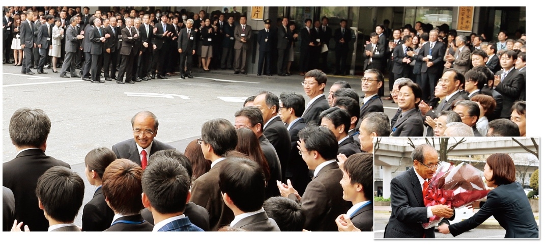 広瀬知事初登庁