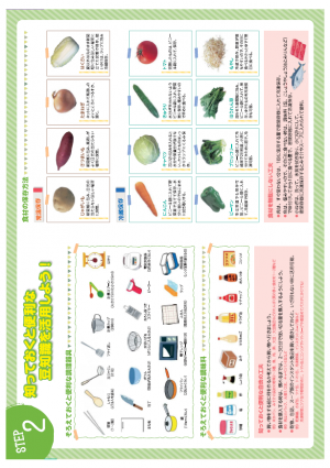 そろえると便利な器具、食材