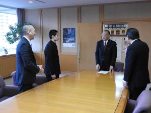 表敬訪問２
