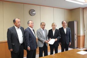東九州新幹線に関する大分県市議会議長会の要望