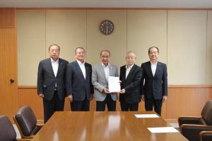 東九州新幹線に関する大分県市議会議長会の要望