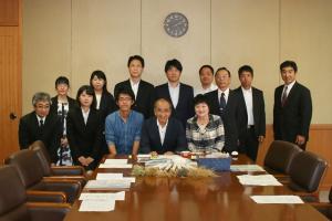 玖珠町「大麦プロジェクト」について知事報告会２