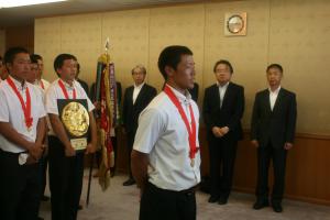 「第99回全国高等学校野球選手権大会」大分県代表校出場挨拶１