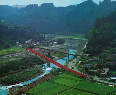 工事中の池ノ原第2橋