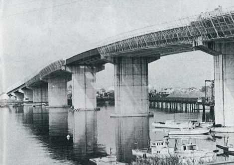 建設中の「臨海産業道路家島橋」