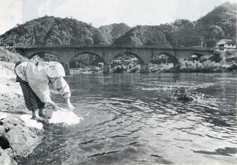 五重のアーチ橋「耶馬橋」