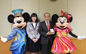 東京ディズニーリゾート・アンバサダー　知事表敬訪問２