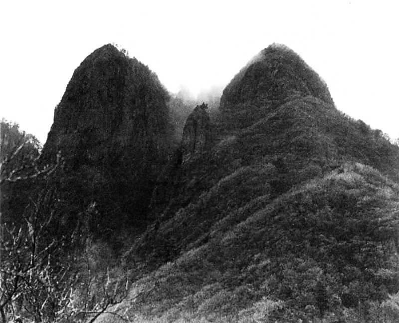 祖母山・傾山の岩峰