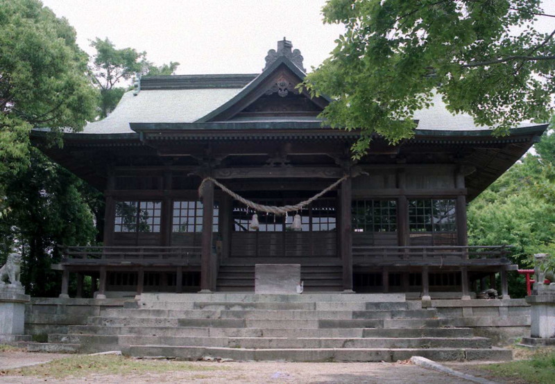 豊後表／青筵神社