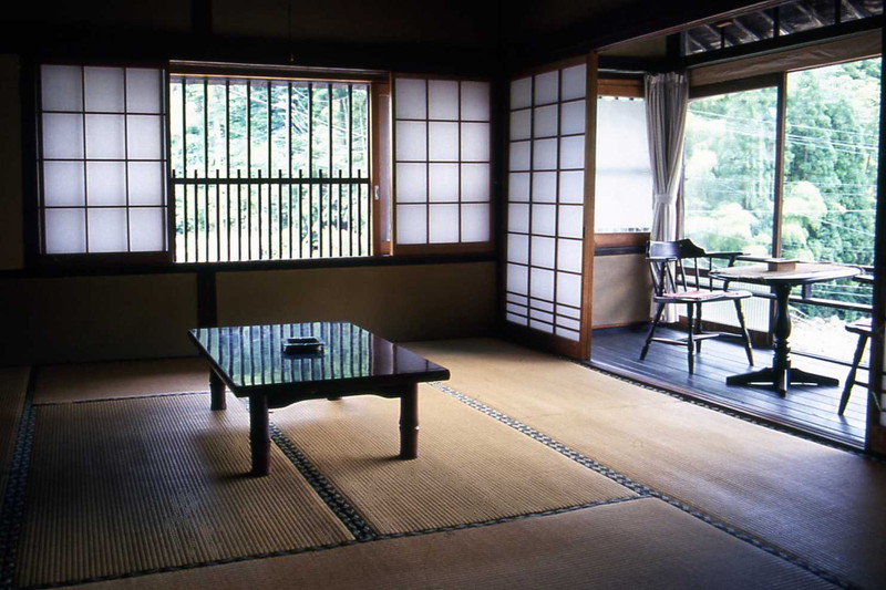 小野屋旅館の一室(筌の口温泉)　川端　康成