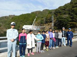 05北川発電所見学