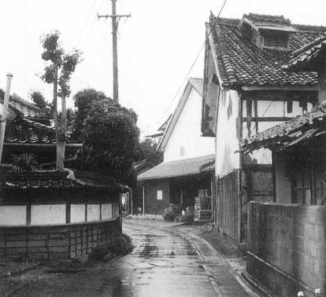 長州地区の町並み　－宇佐市－