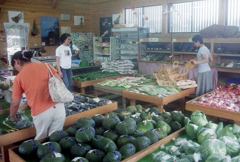 道の駅竹田の農産物直売所