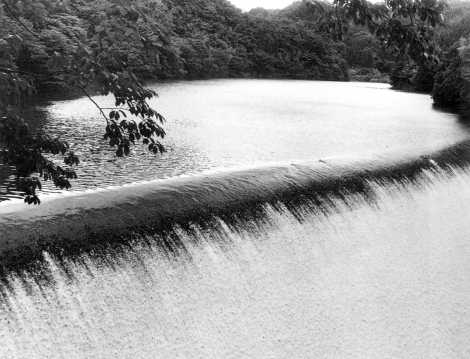 「白水貯水池」全景　－日本一のダムの芸術品・竹田市－
