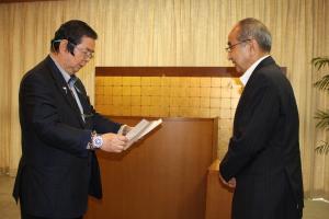 長野理事長と広瀬知事の写真