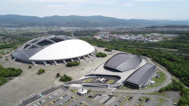 大分スポーツ公園（ドローン）