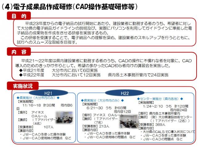 電子成果品作成研修