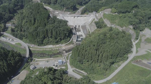 玉来ダム　建設中ダム　大分県