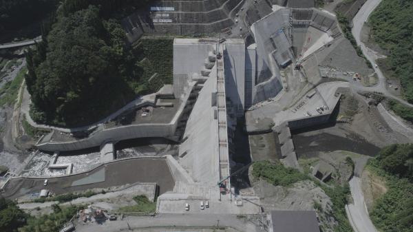 玉来ダム　建設中ダム　大分県