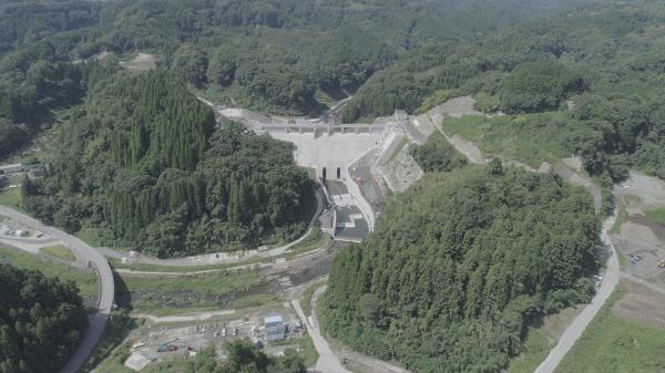 玉来ダム　建設中ダム　大分県