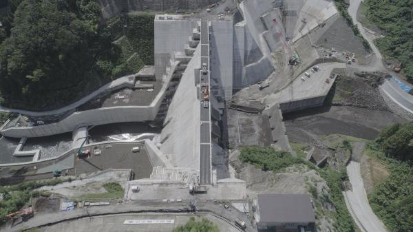 玉来ダム　建設中ダム　大分県