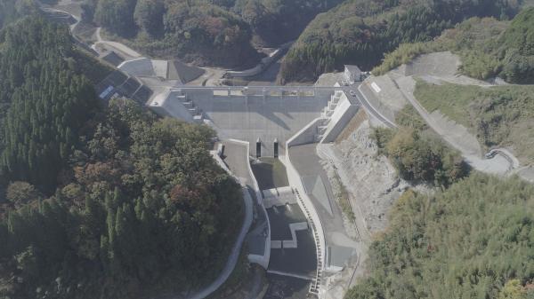 玉来ダム　建設中ダム　大分県