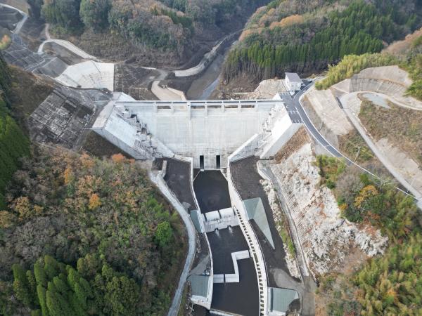 玉来ダム　建設中ダム　大分県