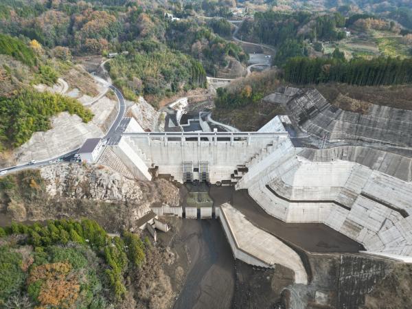 玉来ダム　建設中ダム　大分県