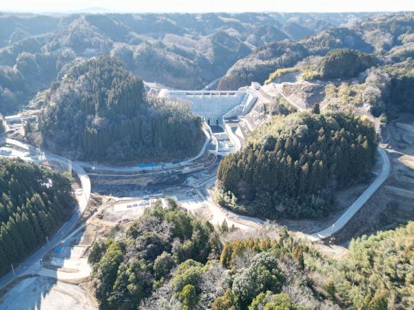 玉来ダム　建設中ダム　大分県