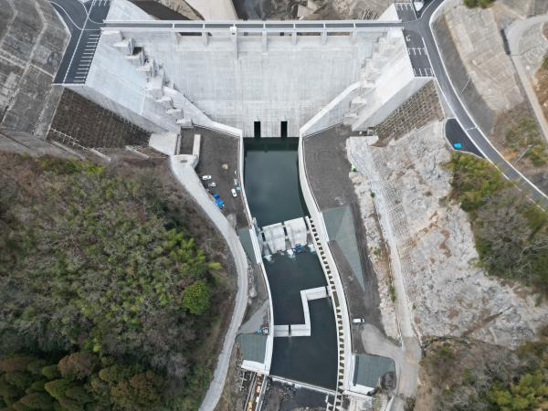 玉来ダム　大分県　建設中ダム