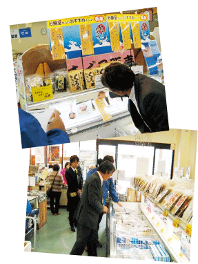 個店指導の様子
