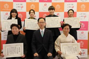 令和５年度大分県女性のチャレンジ賞　表彰式