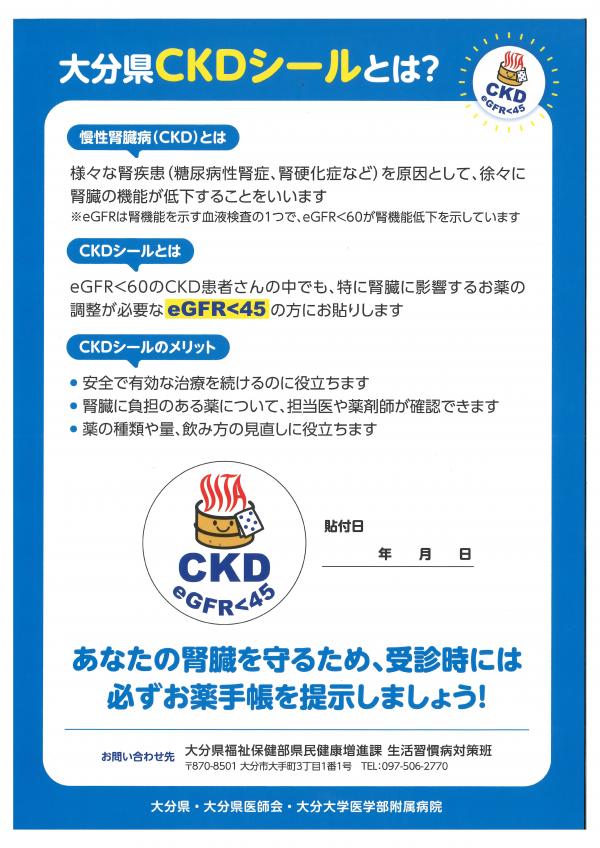 患者説明用リーフレット