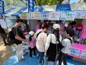 ブース来訪状況