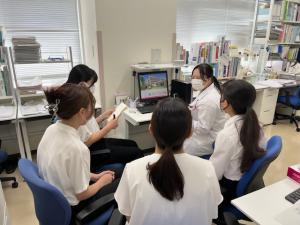 病院見学の様子②