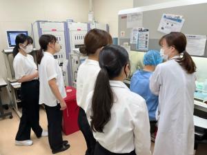 病院見学の様子③