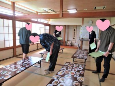 栄養講座でバランスの良い献立を考えています