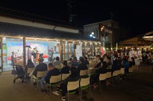 豊後高田市での演奏