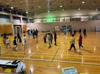子育て・働く世代のスポーツライフサポート事業（ここのえ：バドミントン交流会②）