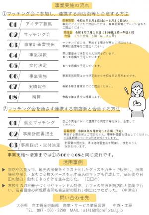 マッチングチラシ（裏）