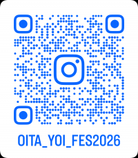 QRコード(青)_OITA YOI FES