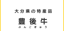 大分県の特産品豊後牛