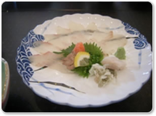 ヒラメ（刺身）