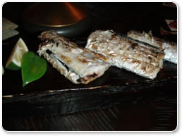 たちうおの塩焼き